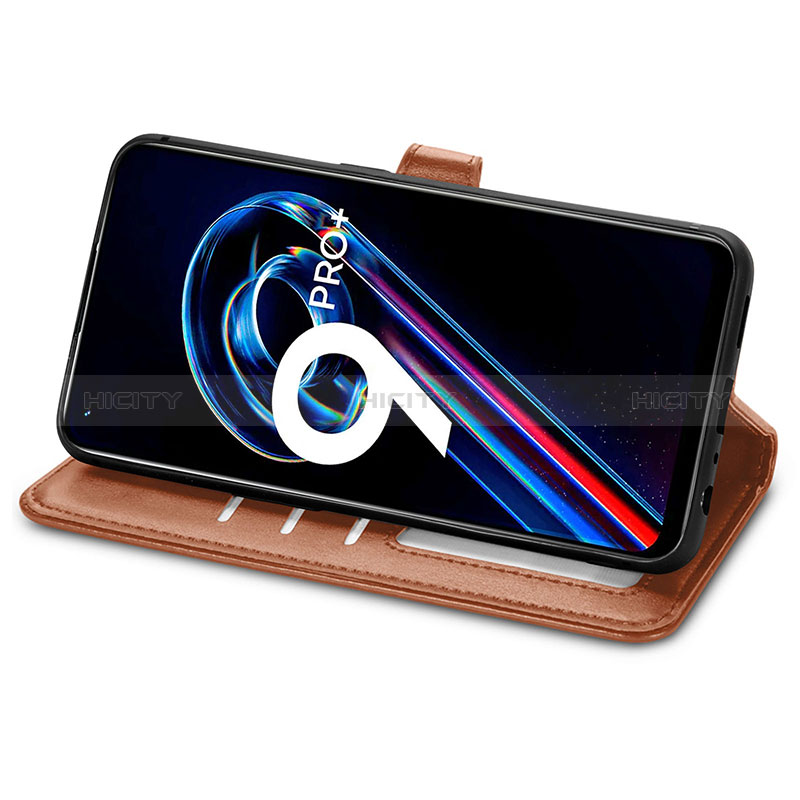 Coque Portefeuille Livre Cuir Etui Clapet S05D pour Realme 9 4G Plus