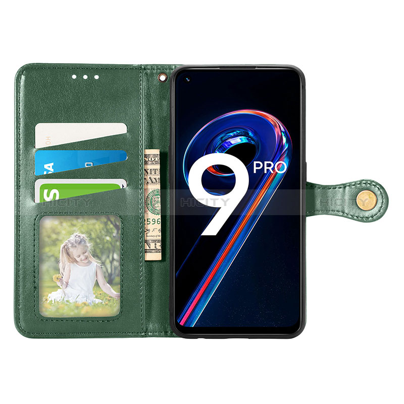 Coque Portefeuille Livre Cuir Etui Clapet S05D pour Realme 9 5G Plus