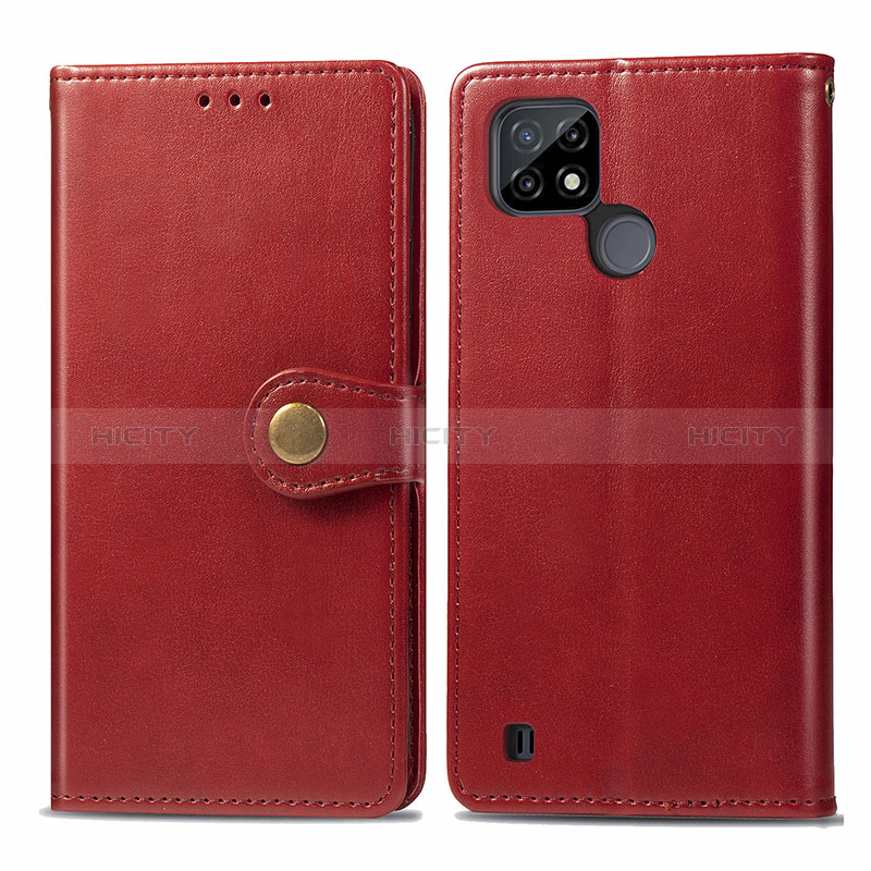 Coque Portefeuille Livre Cuir Etui Clapet S05D pour Realme C21 Plus