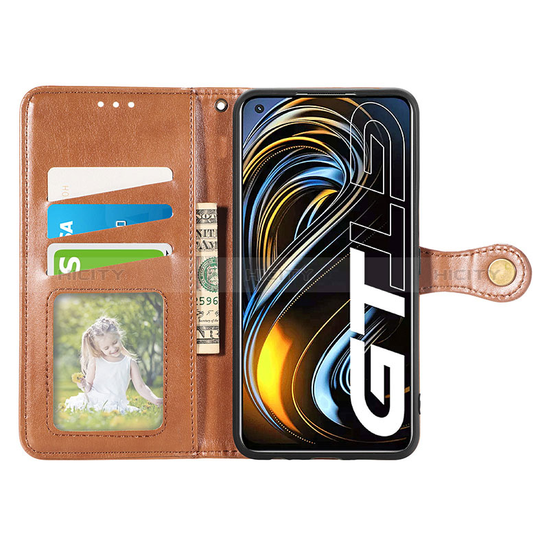 Coque Portefeuille Livre Cuir Etui Clapet S05D pour Realme GT 5G Plus