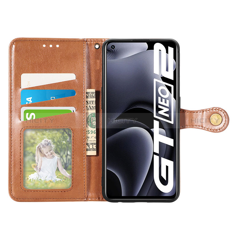 Coque Portefeuille Livre Cuir Etui Clapet S05D pour Realme GT Neo 3T 5G Plus