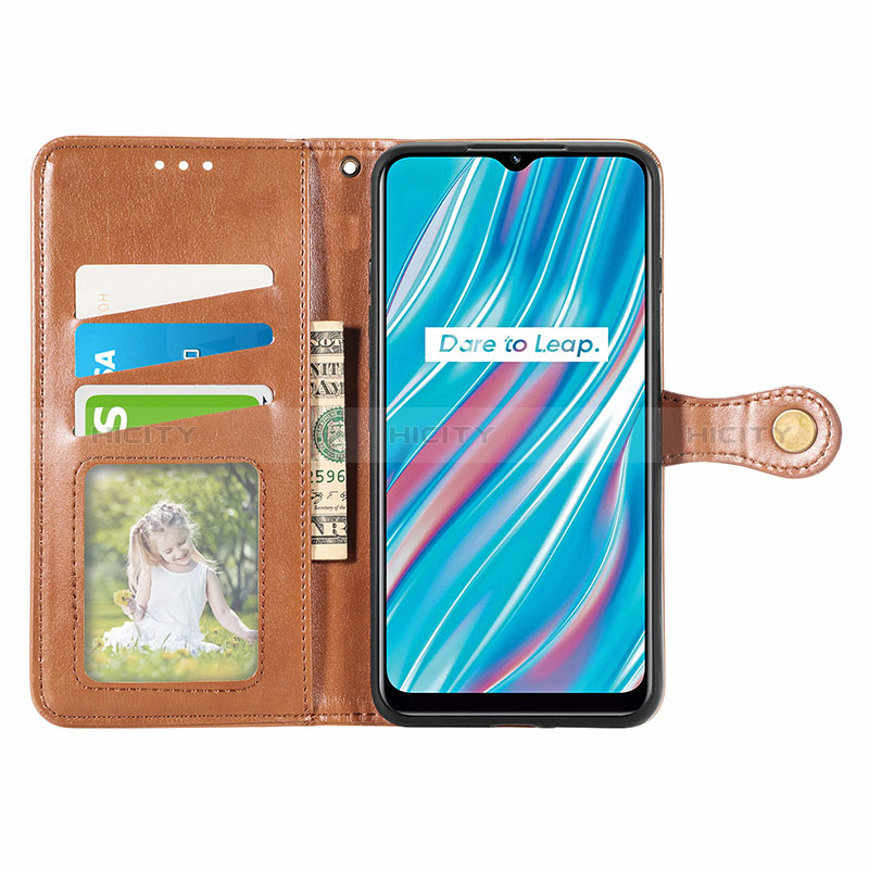 Coque Portefeuille Livre Cuir Etui Clapet S05D pour Realme V11 5G Plus