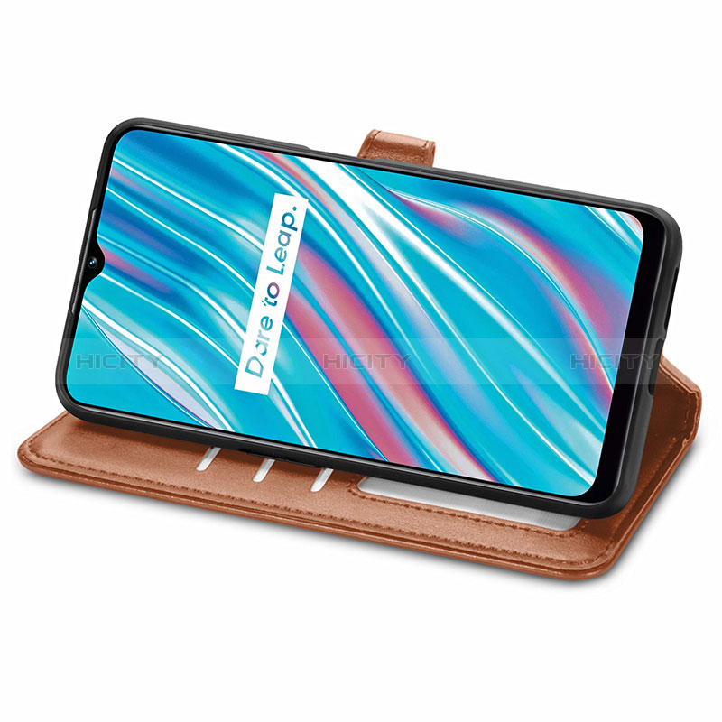 Coque Portefeuille Livre Cuir Etui Clapet S05D pour Realme V11 5G Plus