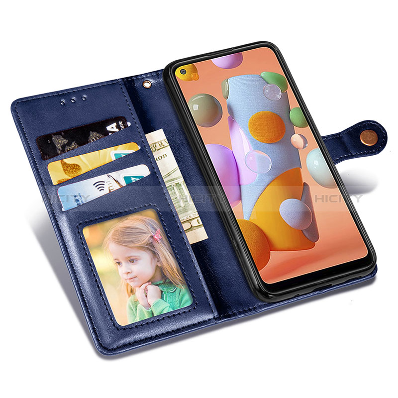 Coque Portefeuille Livre Cuir Etui Clapet S05D pour Samsung Galaxy A11 Plus