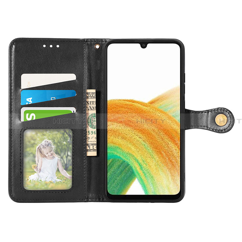 Coque Portefeuille Livre Cuir Etui Clapet S05D pour Samsung Galaxy A13 4G Plus