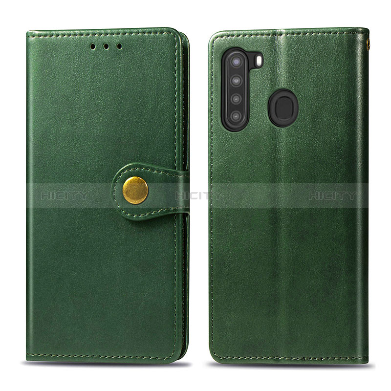 Coque Portefeuille Livre Cuir Etui Clapet S05D pour Samsung Galaxy A21 Plus