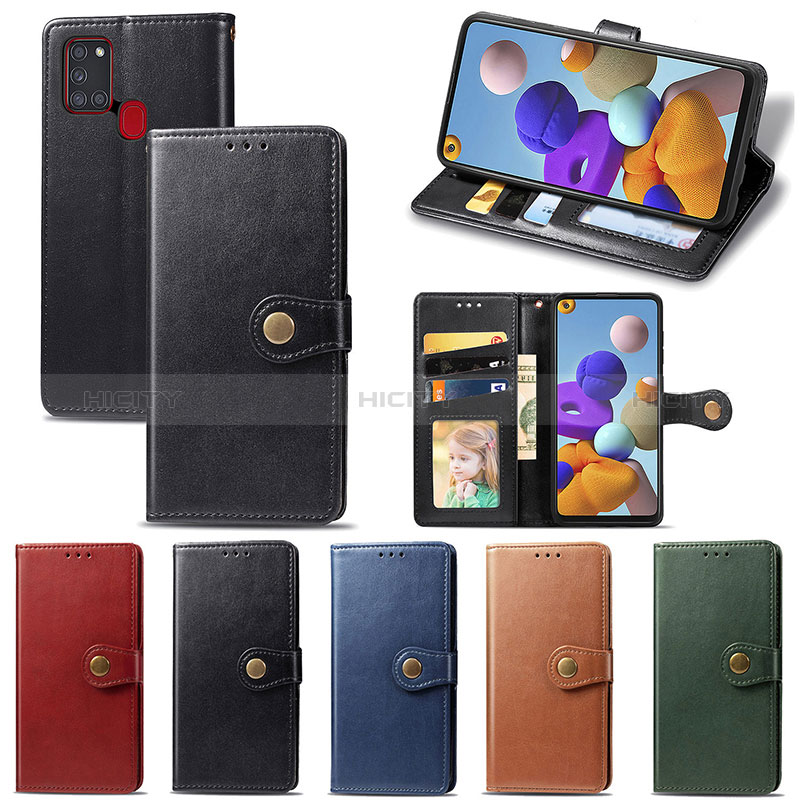 Coque Portefeuille Livre Cuir Etui Clapet S05D pour Samsung Galaxy A21s Plus