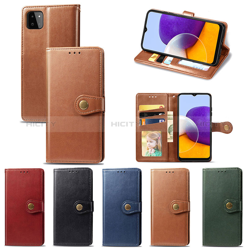 Coque Portefeuille Livre Cuir Etui Clapet S05D pour Samsung Galaxy A22s 5G Plus