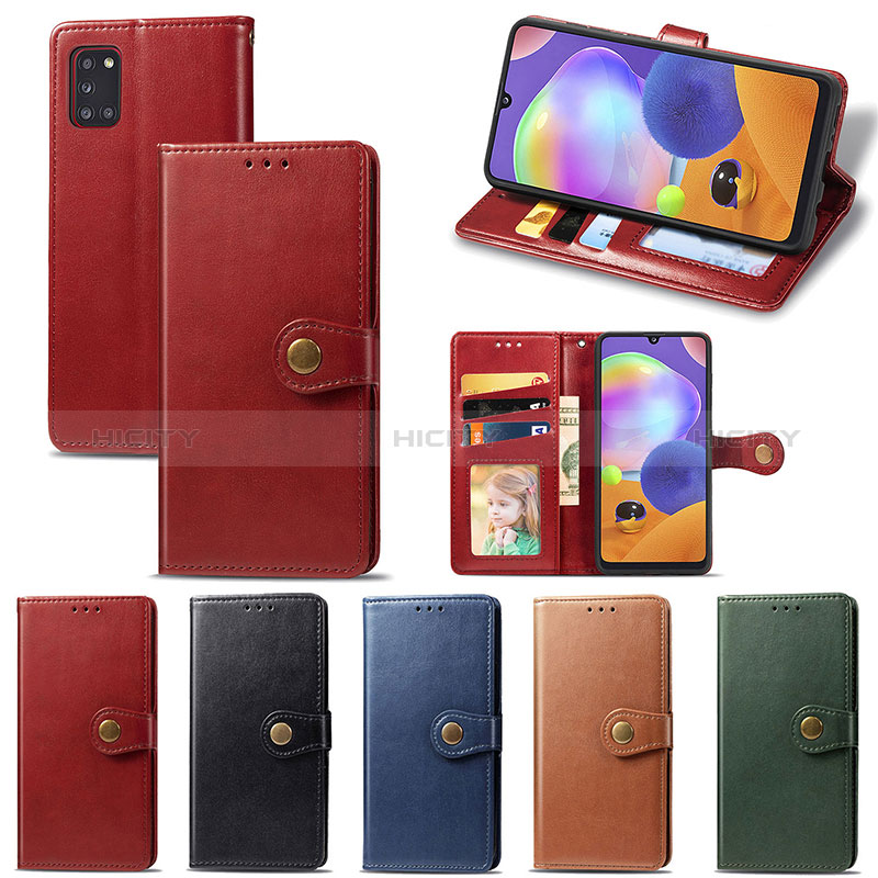 Coque Portefeuille Livre Cuir Etui Clapet S05D pour Samsung Galaxy A31 Plus