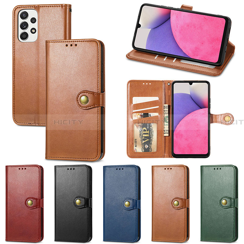 Coque Portefeuille Livre Cuir Etui Clapet S05D pour Samsung Galaxy A33 5G Plus