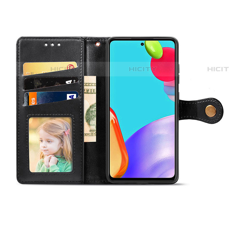 Coque Portefeuille Livre Cuir Etui Clapet S05D pour Samsung Galaxy A52 4G Plus