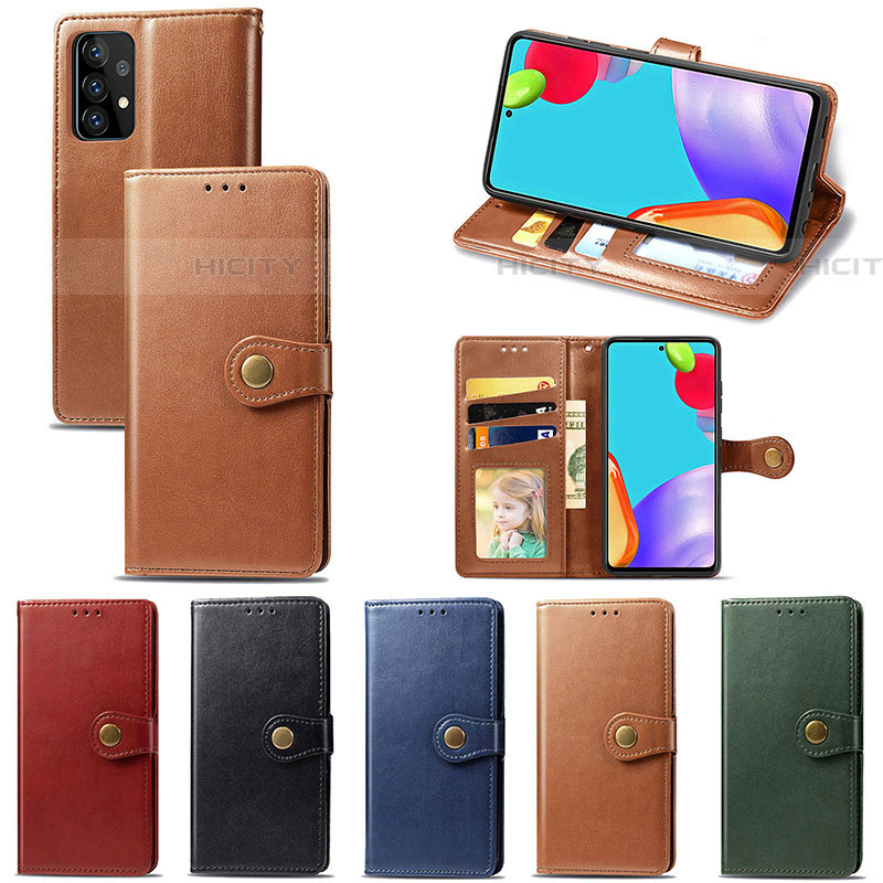 Coque Portefeuille Livre Cuir Etui Clapet S05D pour Samsung Galaxy A52 5G Plus