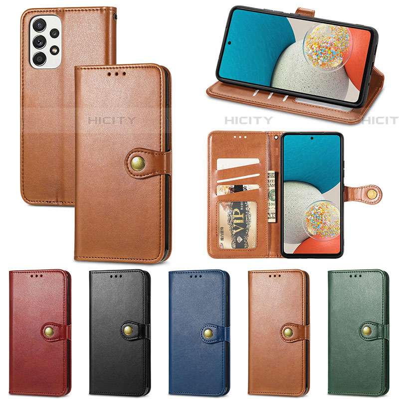 Coque Portefeuille Livre Cuir Etui Clapet S05D pour Samsung Galaxy A53 5G Plus