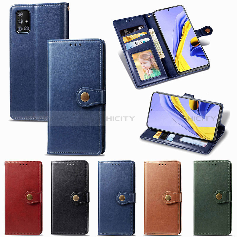 Coque Portefeuille Livre Cuir Etui Clapet S05D pour Samsung Galaxy A71 5G Plus