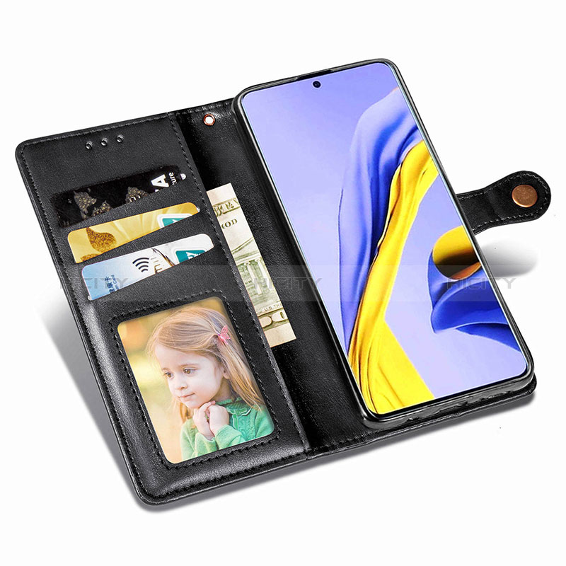 Coque Portefeuille Livre Cuir Etui Clapet S05D pour Samsung Galaxy A71 5G Plus