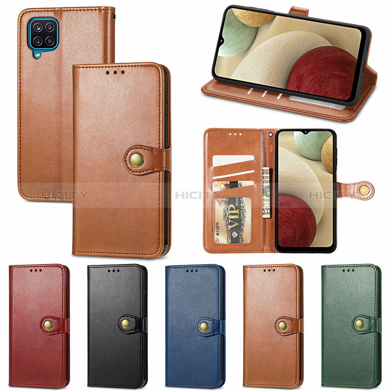 Coque Portefeuille Livre Cuir Etui Clapet S05D pour Samsung Galaxy M12 Plus