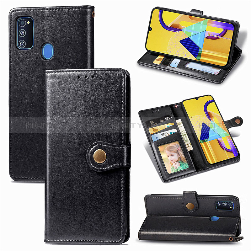 Coque Portefeuille Livre Cuir Etui Clapet S05D pour Samsung Galaxy M21 Plus