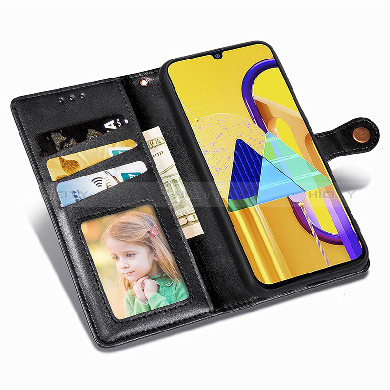 Coque Portefeuille Livre Cuir Etui Clapet S05D pour Samsung Galaxy M30s Plus