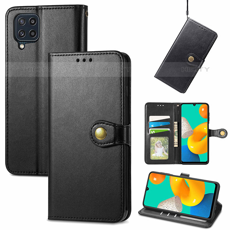 Coque Portefeuille Livre Cuir Etui Clapet S05D pour Samsung Galaxy M32 4G Plus