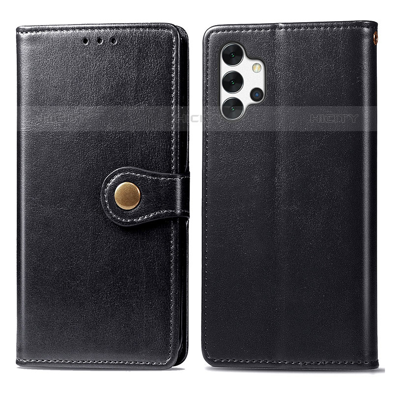 Coque Portefeuille Livre Cuir Etui Clapet S05D pour Samsung Galaxy M32 5G Noir Plus