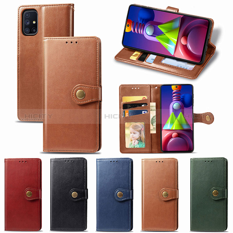 Coque Portefeuille Livre Cuir Etui Clapet S05D pour Samsung Galaxy M51 Plus