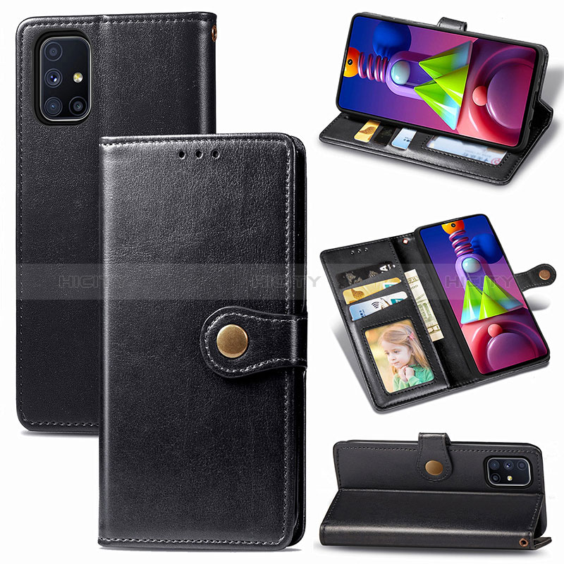 Coque Portefeuille Livre Cuir Etui Clapet S05D pour Samsung Galaxy M51 Plus