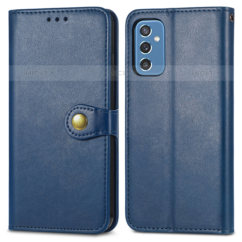 Coque Portefeuille Livre Cuir Etui Clapet S05D pour Samsung Galaxy M52 5G Plus