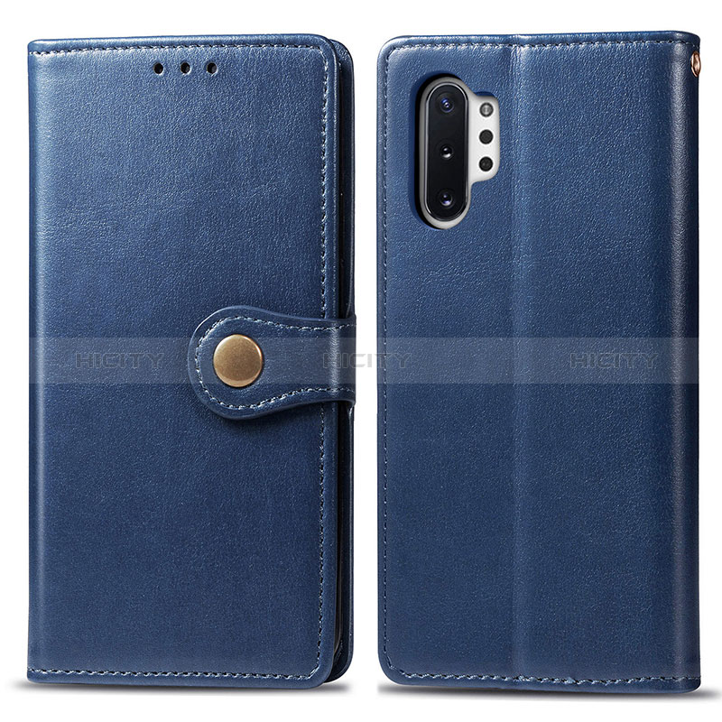 Coque Portefeuille Livre Cuir Etui Clapet S05D pour Samsung Galaxy Note 10 Plus 5G Plus