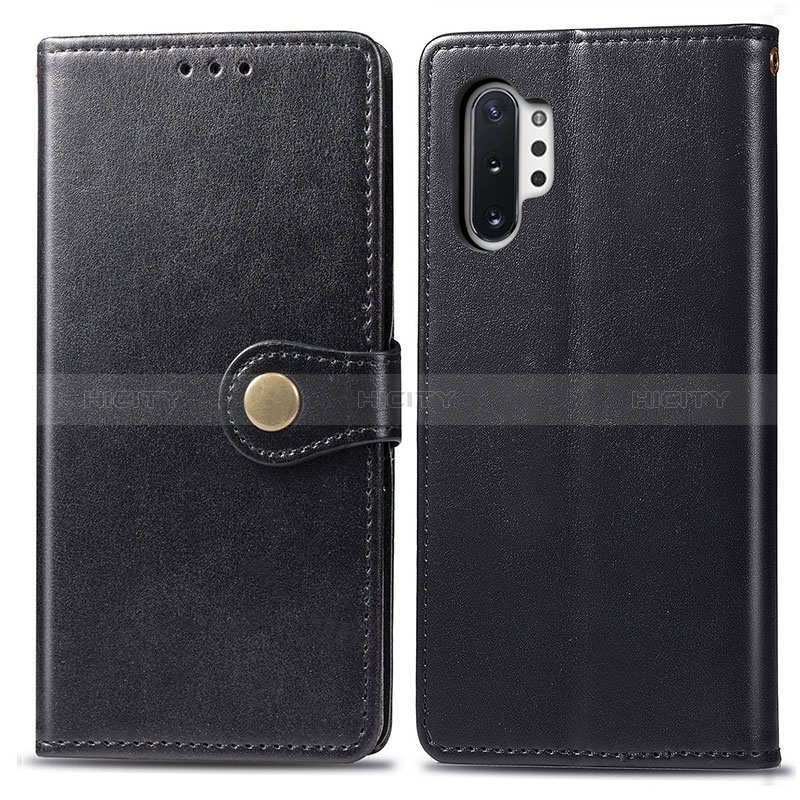 Coque Portefeuille Livre Cuir Etui Clapet S05D pour Samsung Galaxy Note 10 Plus 5G Plus