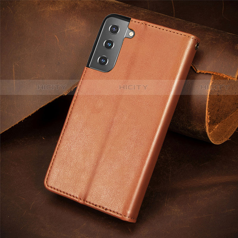 Coque Portefeuille Livre Cuir Etui Clapet S05D pour Samsung Galaxy S21 5G Plus