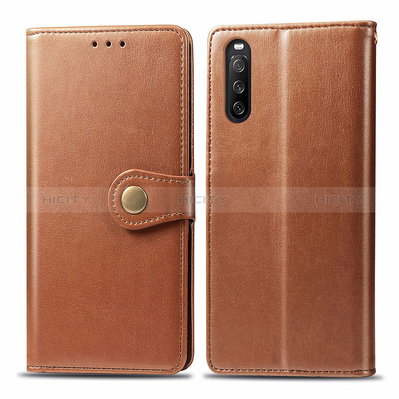 Coque Portefeuille Livre Cuir Etui Clapet S05D pour Sony Xperia 10 III Lite Plus