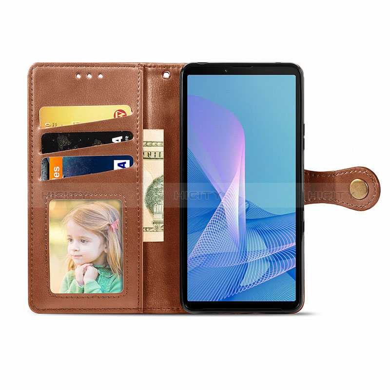 Coque Portefeuille Livre Cuir Etui Clapet S05D pour Sony Xperia 10 III Lite Plus