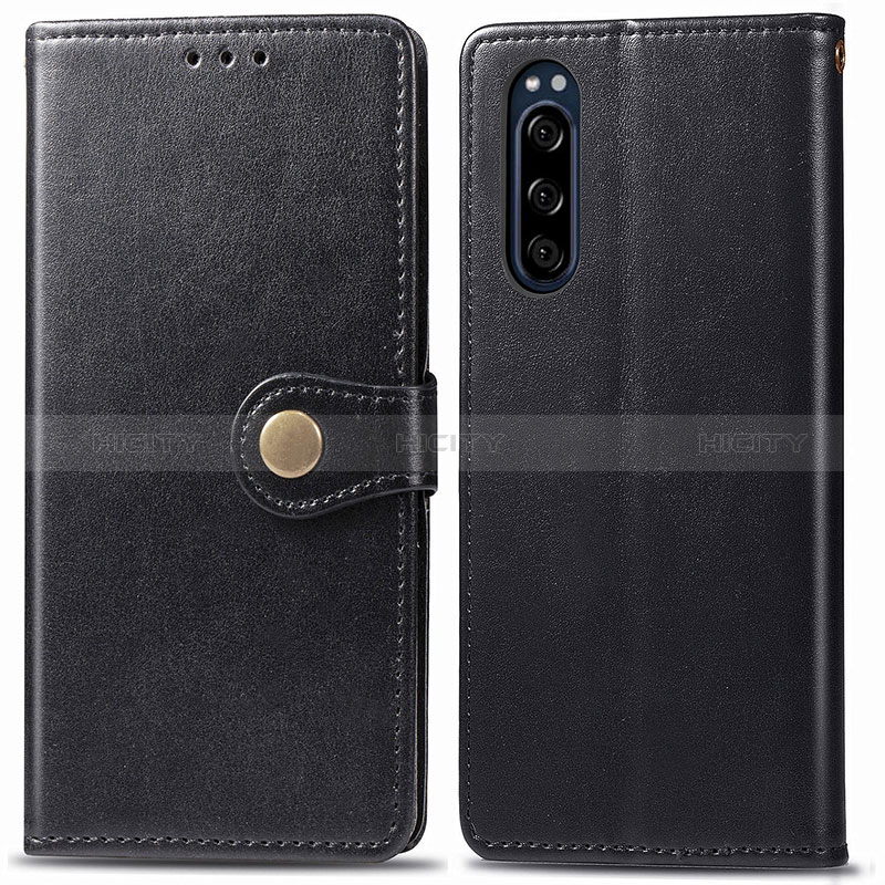 Coque Portefeuille Livre Cuir Etui Clapet S05D pour Sony Xperia 5 Plus