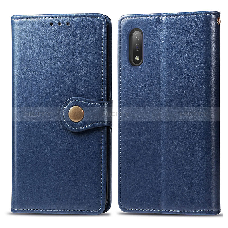 Coque Portefeuille Livre Cuir Etui Clapet S05D pour Sony Xperia Ace II SO-41B Plus