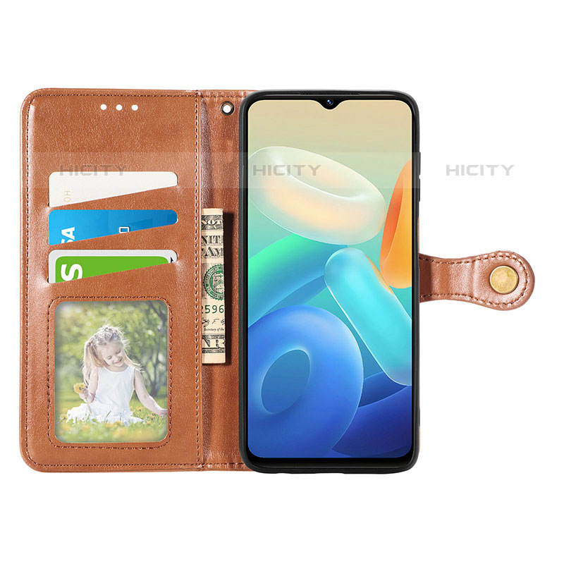 Coque Portefeuille Livre Cuir Etui Clapet S05D pour Vivo iQOO Z6 5G Plus