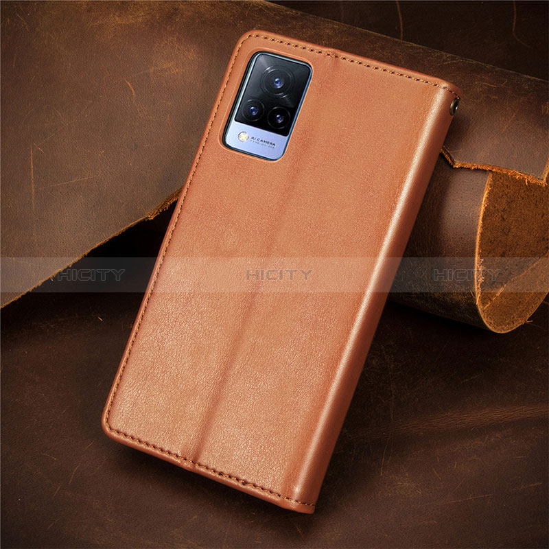 Coque Portefeuille Livre Cuir Etui Clapet S05D pour Vivo V21 5G Plus