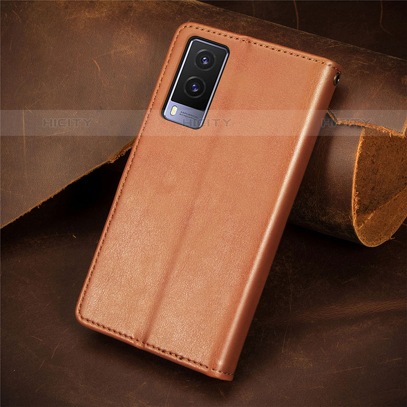 Coque Portefeuille Livre Cuir Etui Clapet S05D pour Vivo V21e 5G Plus