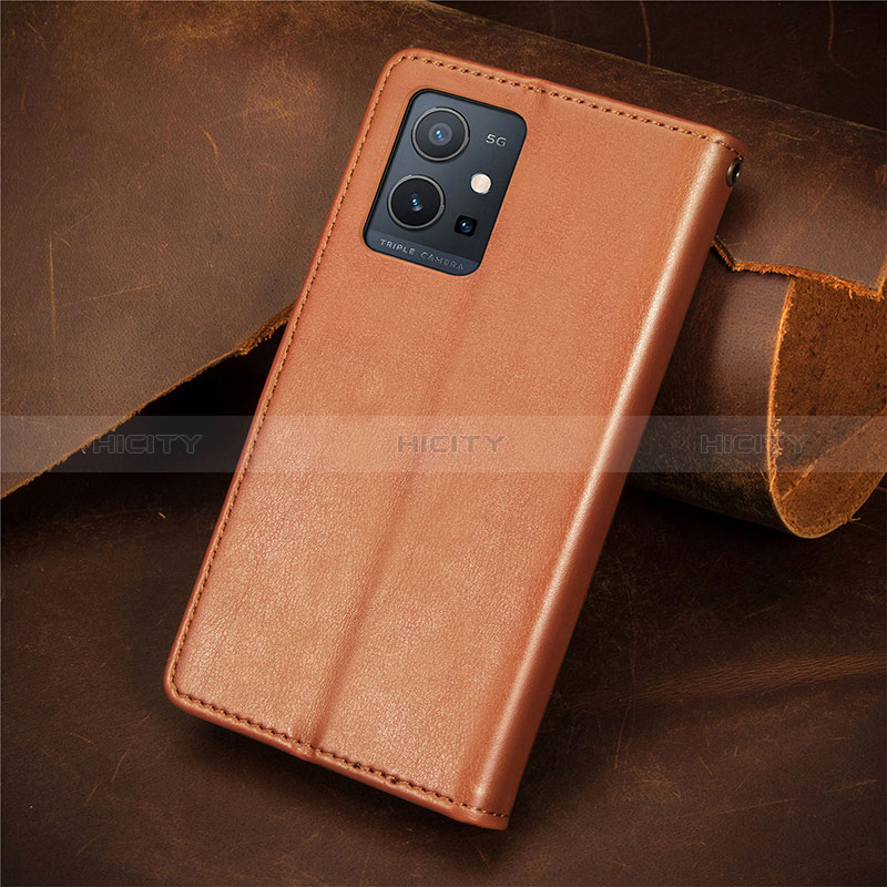 Coque Portefeuille Livre Cuir Etui Clapet S05D pour Vivo Y33e 5G Plus