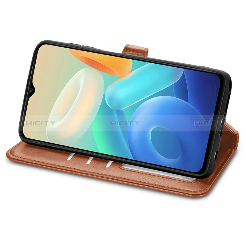 Coque Portefeuille Livre Cuir Etui Clapet S05D pour Vivo Y52t 5G Plus