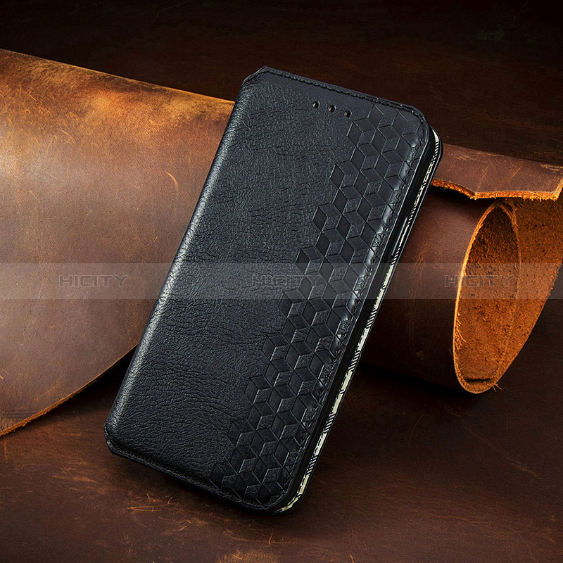 Coque Portefeuille Livre Cuir Etui Clapet S05D pour Xiaomi Mi 10T 5G Noir Plus