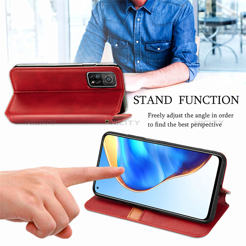 Coque Portefeuille Livre Cuir Etui Clapet S05D pour Xiaomi Mi 10T Pro 5G Plus