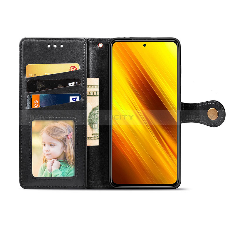 Coque Portefeuille Livre Cuir Etui Clapet S05D pour Xiaomi Poco X3 NFC Plus