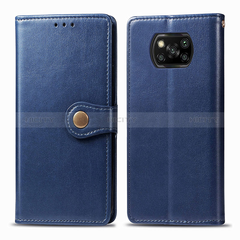 Coque Portefeuille Livre Cuir Etui Clapet S05D pour Xiaomi Poco X3 Pro Plus