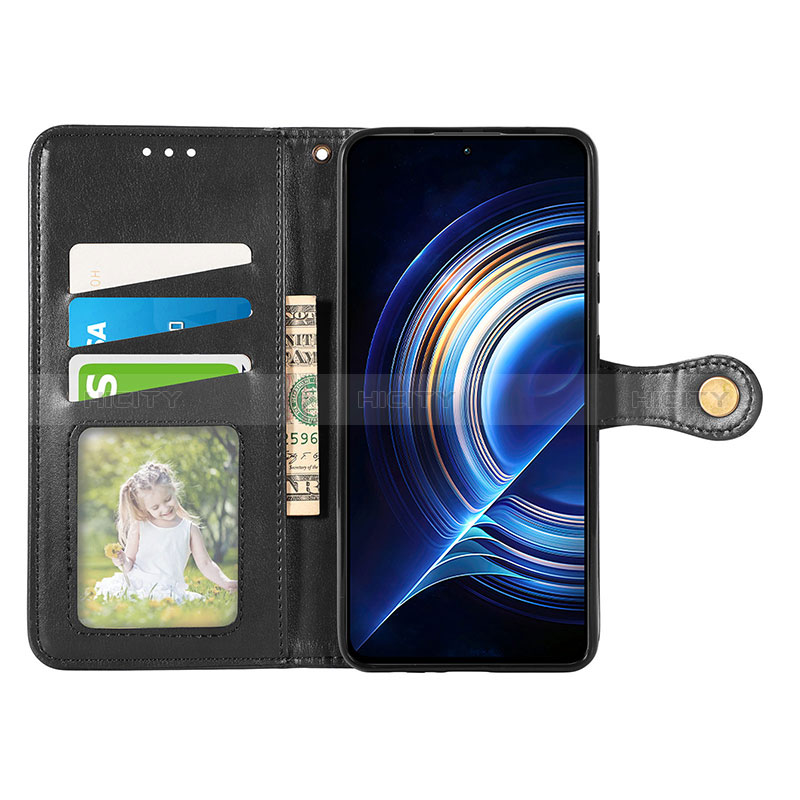 Coque Portefeuille Livre Cuir Etui Clapet S05D pour Xiaomi Redmi K50 5G Plus