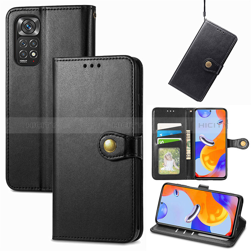 Coque Portefeuille Livre Cuir Etui Clapet S05D pour Xiaomi Redmi Note 11 Pro 4G Plus