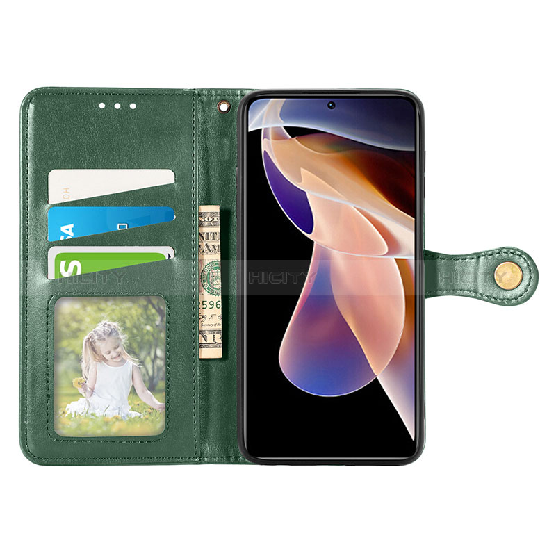 Coque Portefeuille Livre Cuir Etui Clapet S05D pour Xiaomi Redmi Note 11 Pro+ Plus 5G Plus