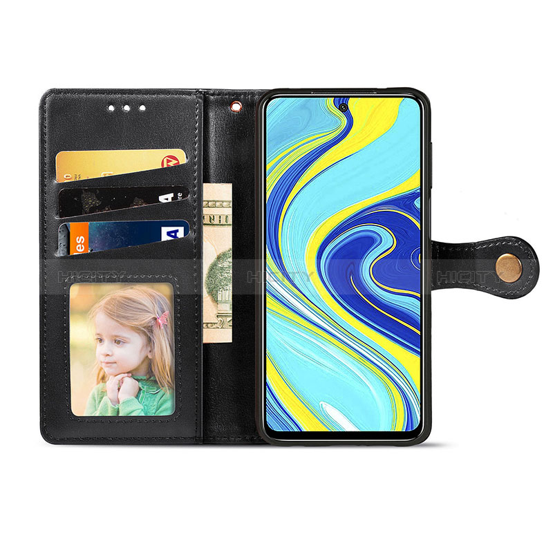 Coque Portefeuille Livre Cuir Etui Clapet S05D pour Xiaomi Redmi Note 9 Pro Max Plus