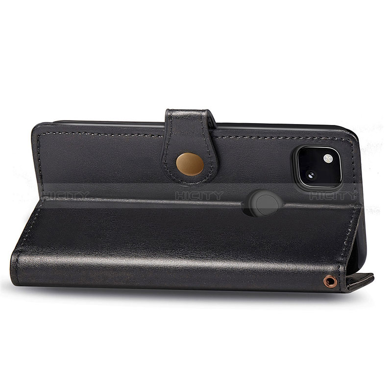 Coque Portefeuille Livre Cuir Etui Clapet S06D pour Google Pixel 4a Plus