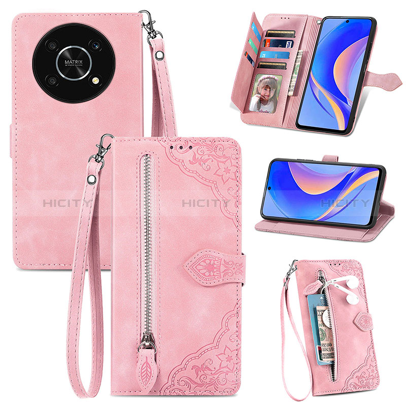 Coque Portefeuille Livre Cuir Etui Clapet S06D pour Huawei Enjoy 50 Pro Plus