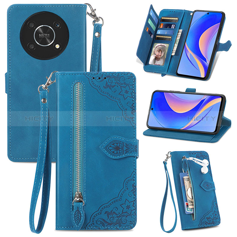 Coque Portefeuille Livre Cuir Etui Clapet S06D pour Huawei Enjoy 50 Pro Plus